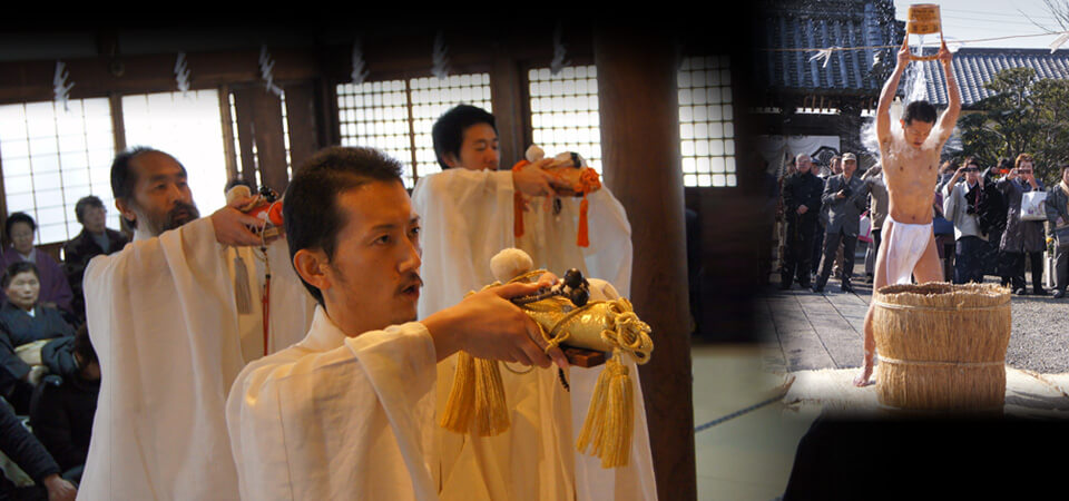御祈祷・水行